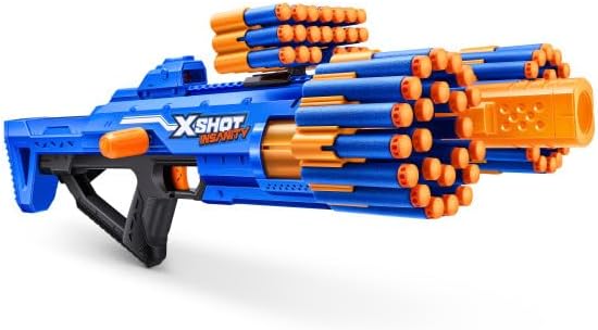 Zuru XShot Insanity Berzerko Foam Blaster with 48 Darts - Blasting Fun