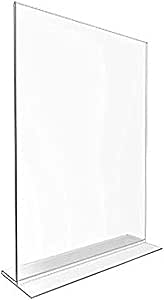 A4 Integrated T Shaped Card Stand 210x297 mm (Assorted Designs, Sold as Single)