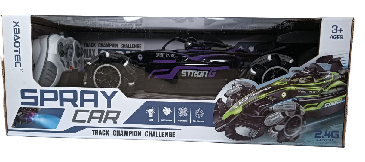 Spray Car Remote Control 2.4GHz Fun Racing Car for Kids