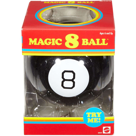 Magic 8 Ball Toys and Games Retro Theme Fortune Teller