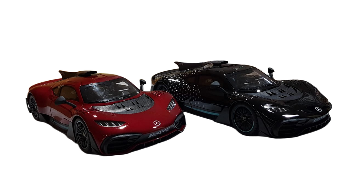 Mercedes-Benz 1:18 Diecast Car (Assorted Colors, Sold As Single)