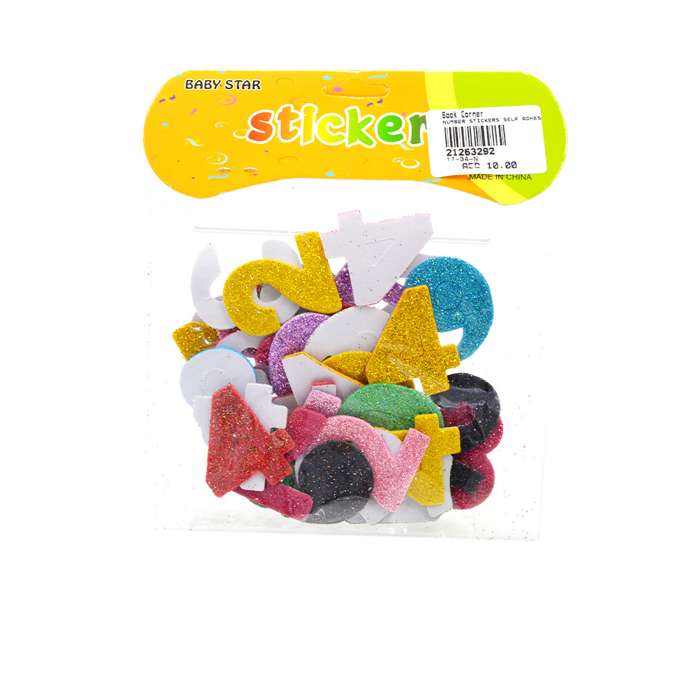 Number Stickers Self Adhesive