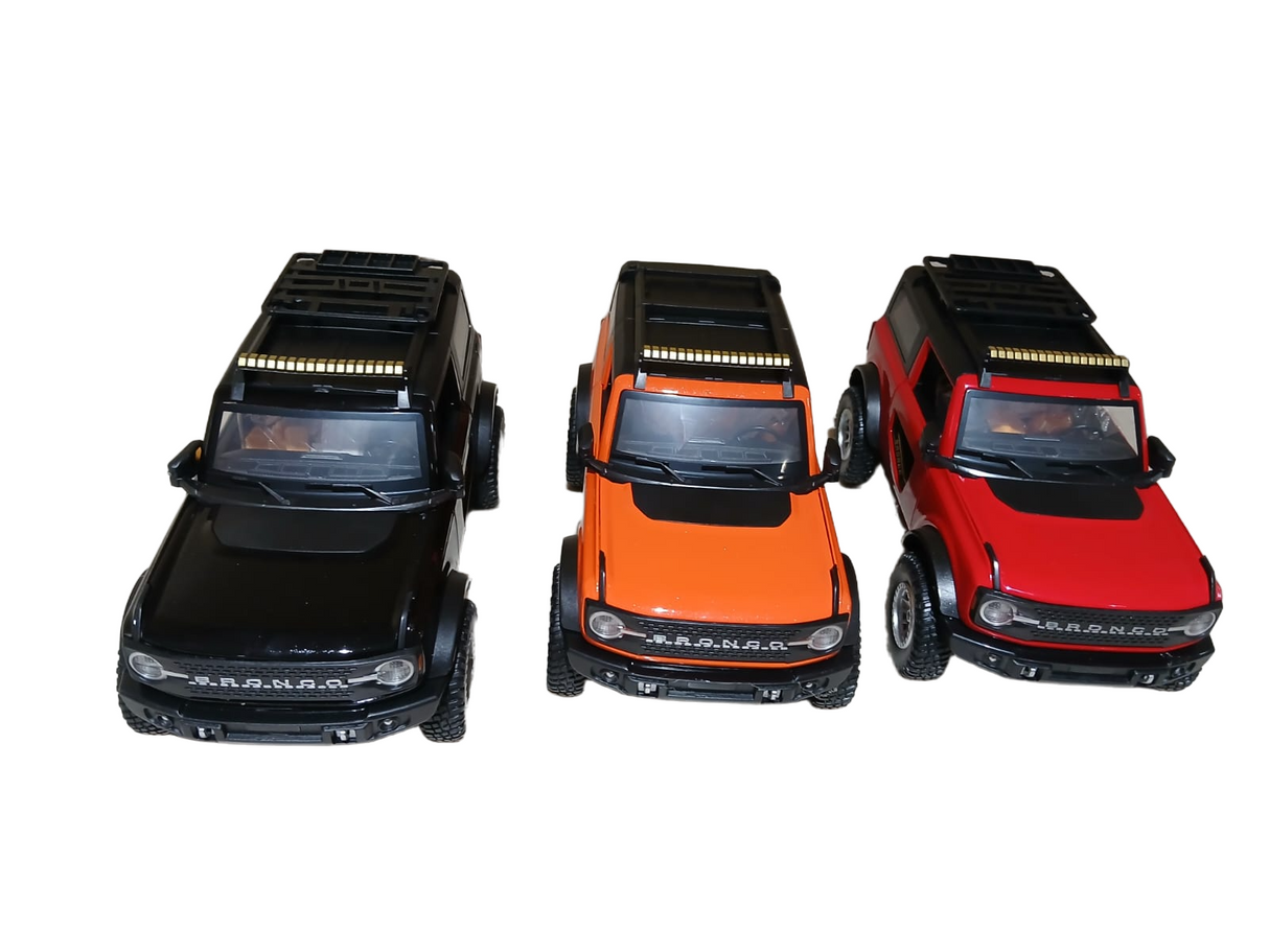 Ford Bronco Model 1:24 Scale (3 Assorted Colors, Sold As Single)