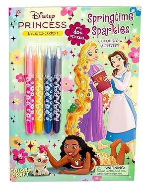 Disney Princess Springtime Sparkles Color & Activity Book