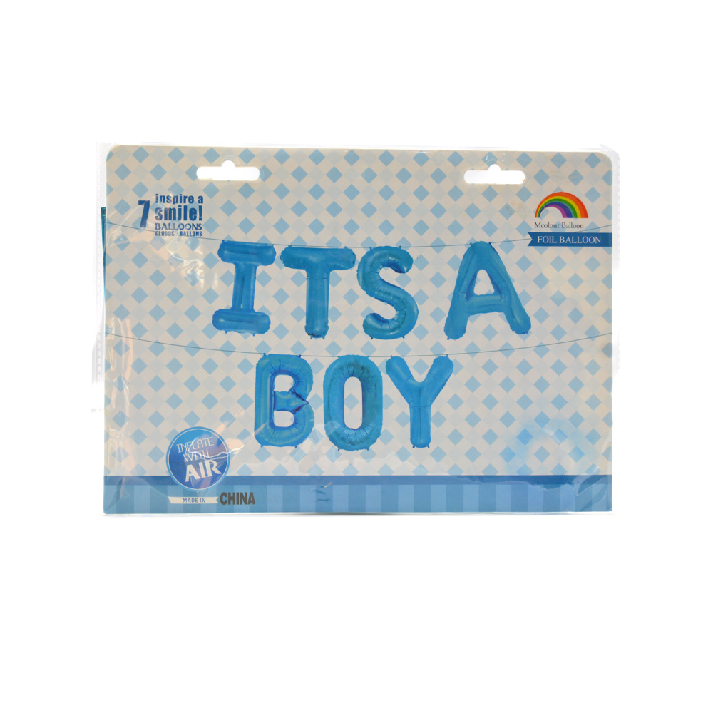 Balloon Its A Boy 7 Pcs