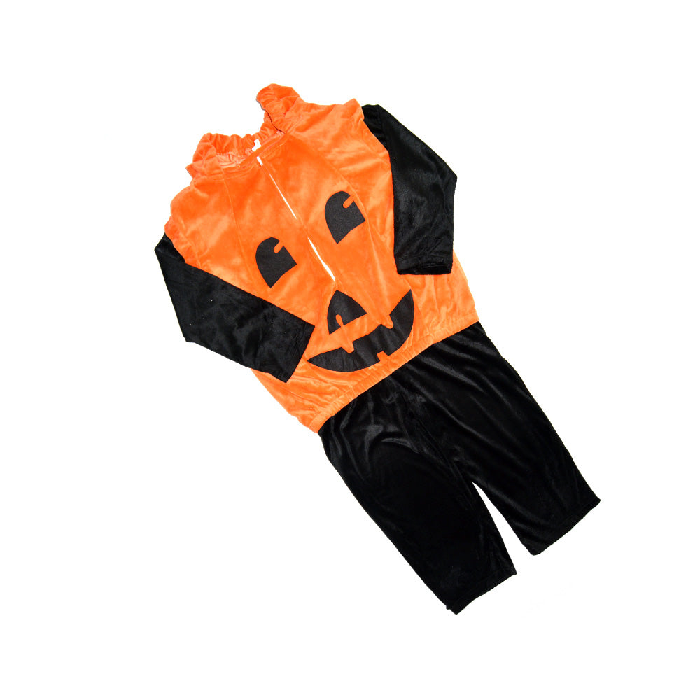 Links to KIDS HALLOWEEN PUMPKIN COSTUME L by