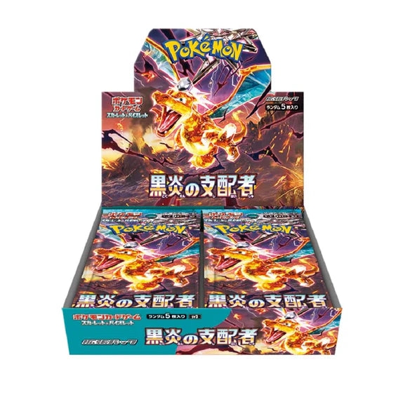 Pokemon TCG Japanese SV3 Ruler Of The Black Flame Booster Box (Factory Sealed)
