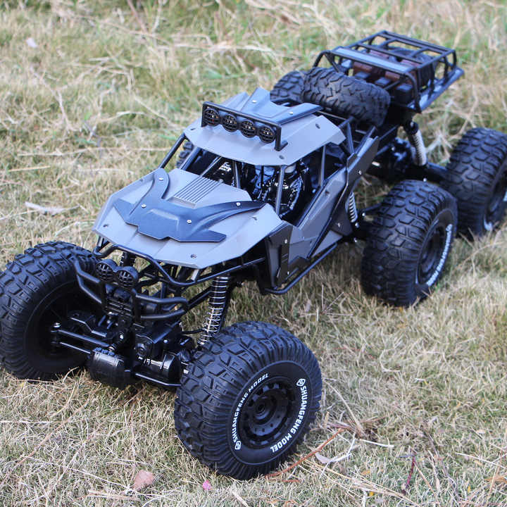 2.4G 1/8 Alloy 70cm Big Size Shock Absorber All Terrain 6x6