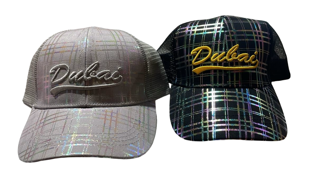 Cap with Scenery Dubai Letters 2 (Assorted Designs, Sold as Single)