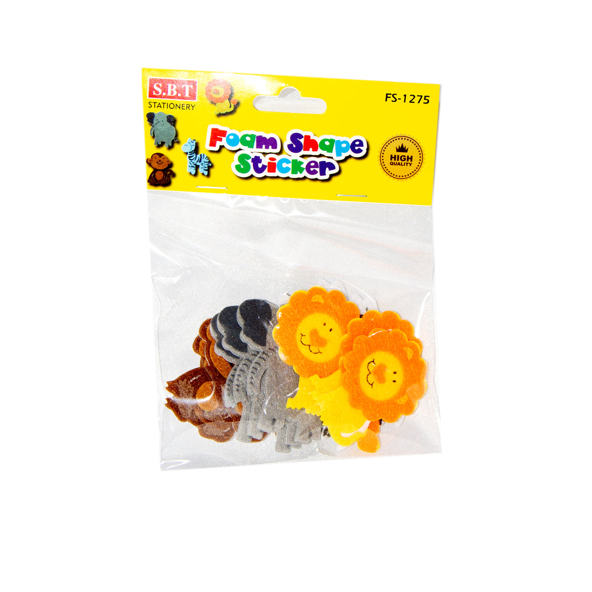 Animal Foam Shape Stickers