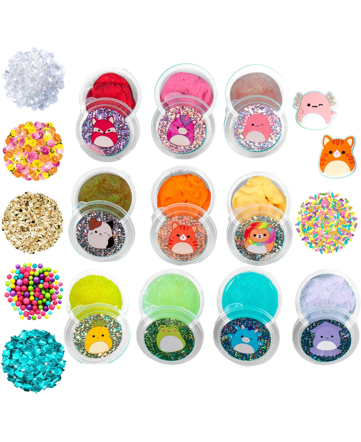 SQUISHMALLOWS Original Ultimate Slime Mix-Ins 10-Pack