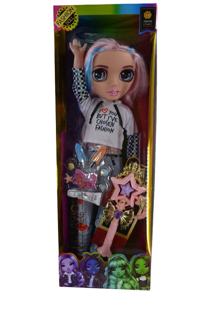 Fashion Doll with Accessories - 60cm (Assorted Designs, Sold as Single)