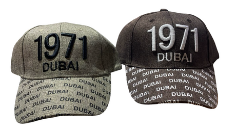 Cap with Scenery 1971 Dubai (Assorted Designs, Sold as Single)