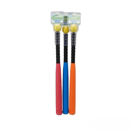 Links to FOAM BASEBALL BAT TOY SET WITH BALL ASST COLORS by