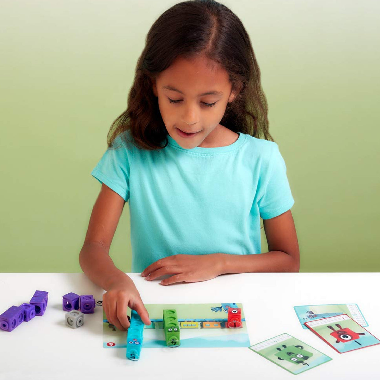 Learning Resources MathLink Cubes Numberblocks 1-10 Activity Set