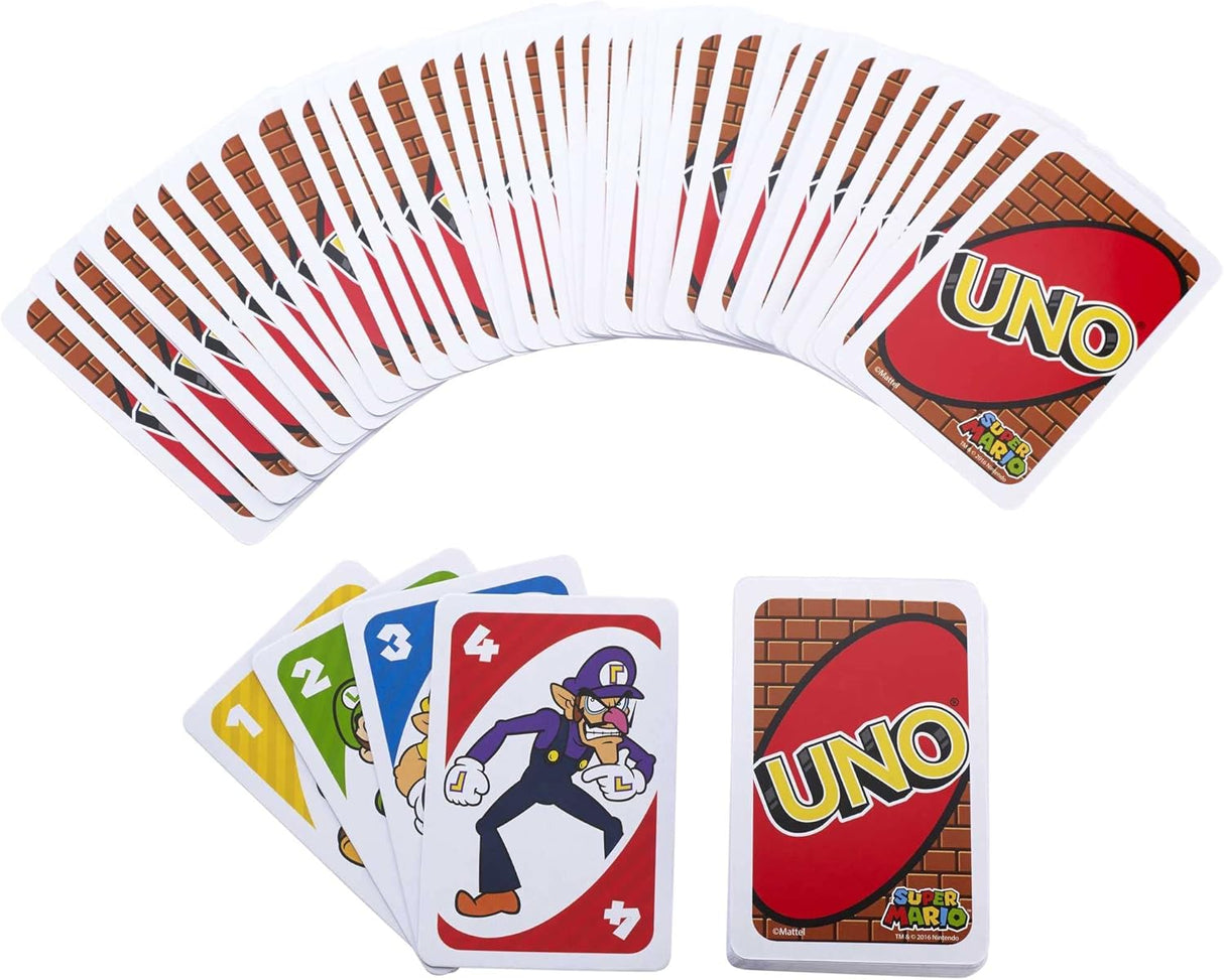 UNO Super Mario Card Game