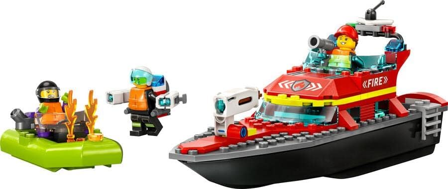 Lego City 60373 Fire Rescue Boat