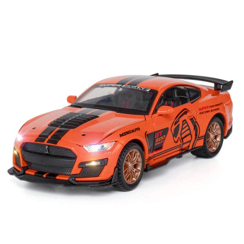Ford Mustang Shelby Gt500 Model 1:24 Scale (4 Assorted Colors, Sold As Single)
