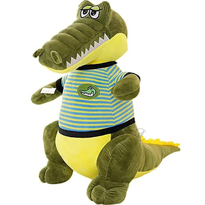 Promote Trader Jungle Safari Crocodile Plush Toy – Glitter Eyes Soft Toy