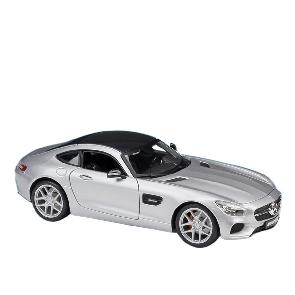 Maisto Mercedes Amg Gt Silver 1:18 Model