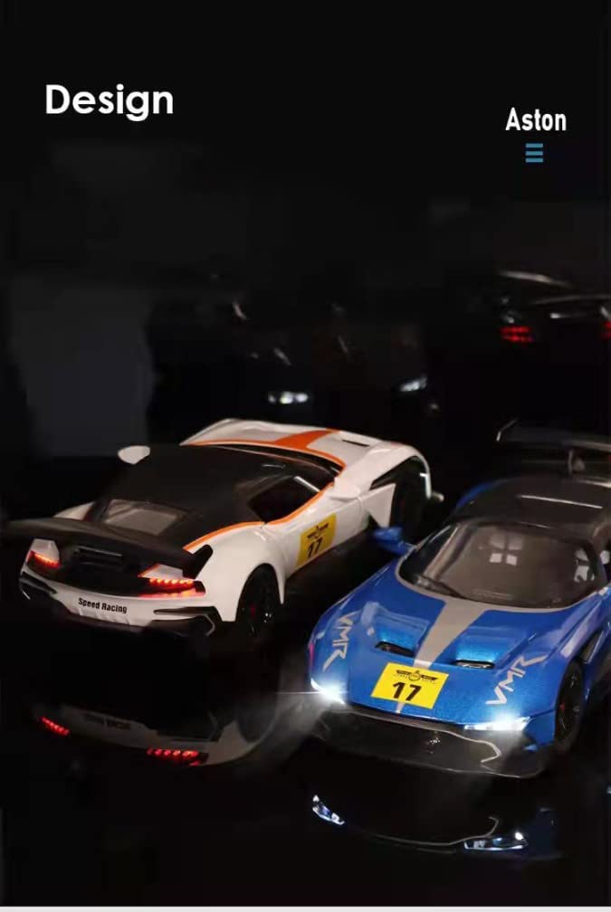 Aston Martin Vulcan Model 1:22 Scale (3 Assorted Colors, Sold As Single)