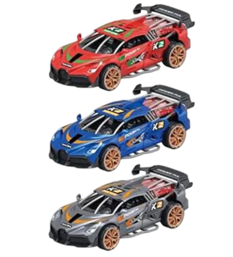 Drift Powerful Intertia Car Model(Assorted Colors, Sold As Single)