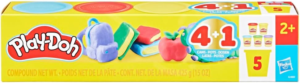 Play-Doh 5 Pack Back To School Set