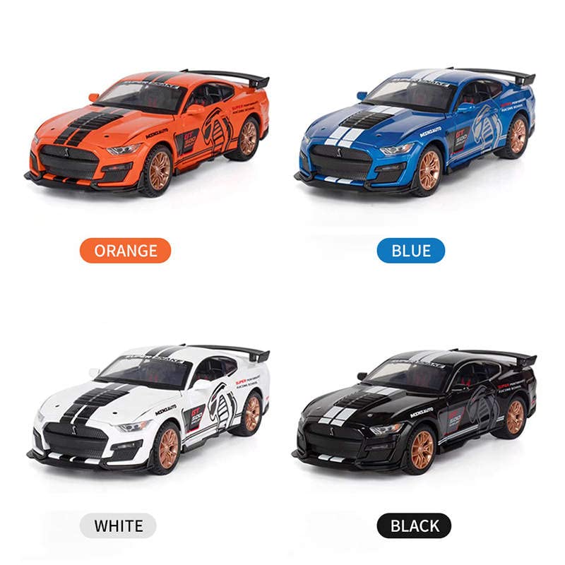 Ford Mustang Shelby Gt500 Model 1:24 Scale (4 Assorted Colors, Sold As Single)