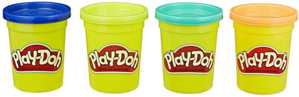 Hasbro Play-Doh Wild 4-Pack of 4-Ounce Cans
