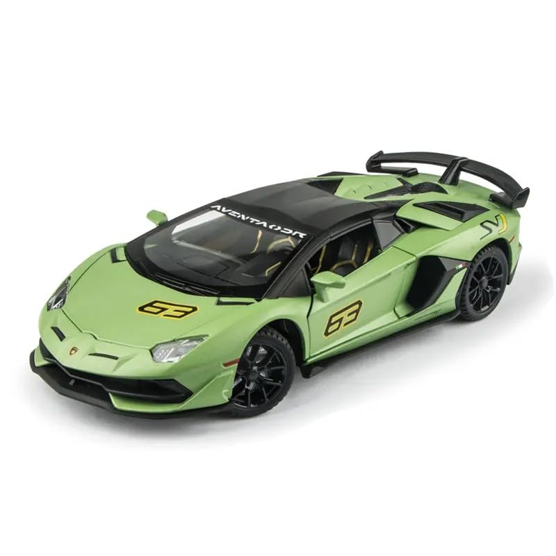 Lamborghini Aventador Svj Model 1:22 Scale (3 Assorted Colors, Sold As Single)