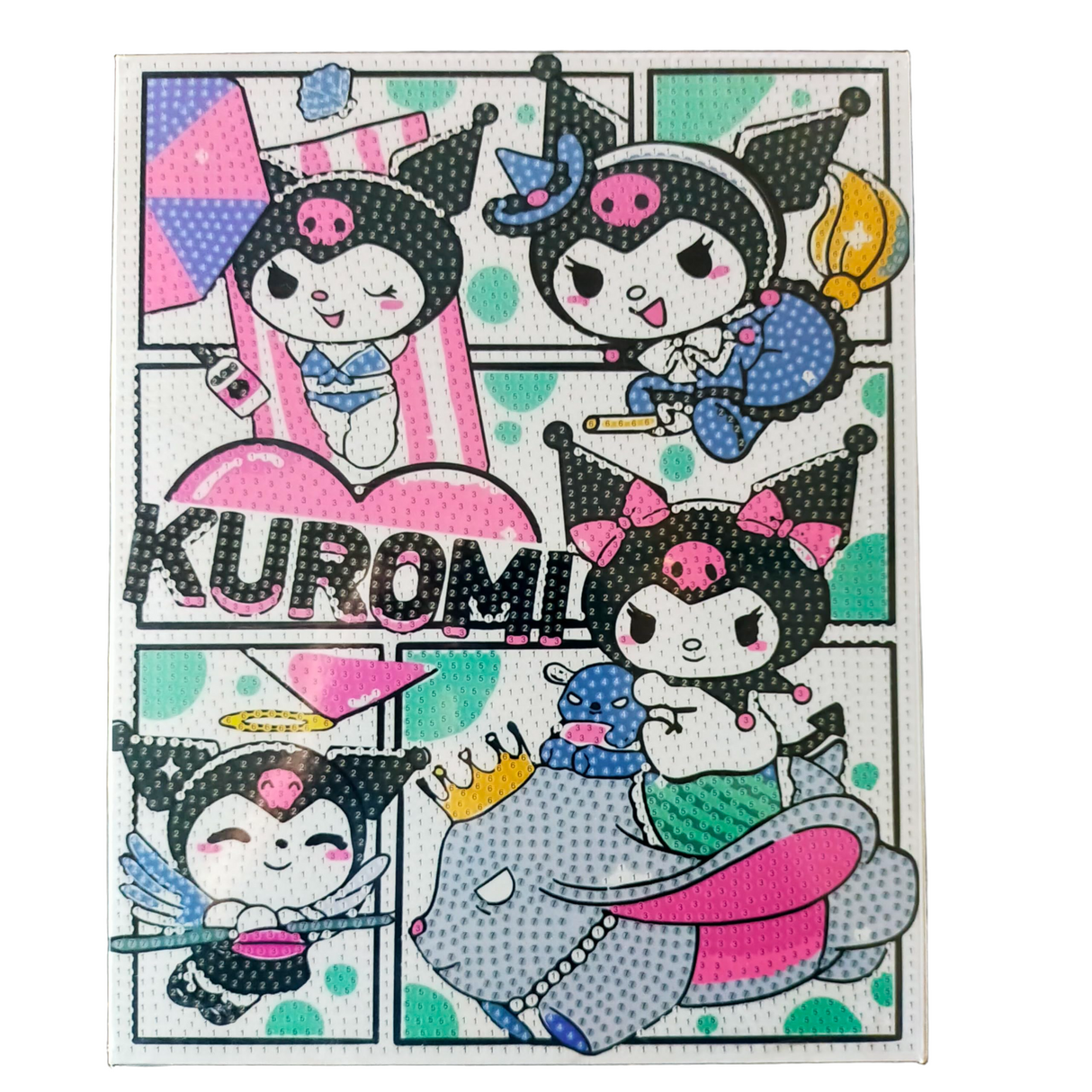 Kuromi Diamond Painting Set 40×50 cm