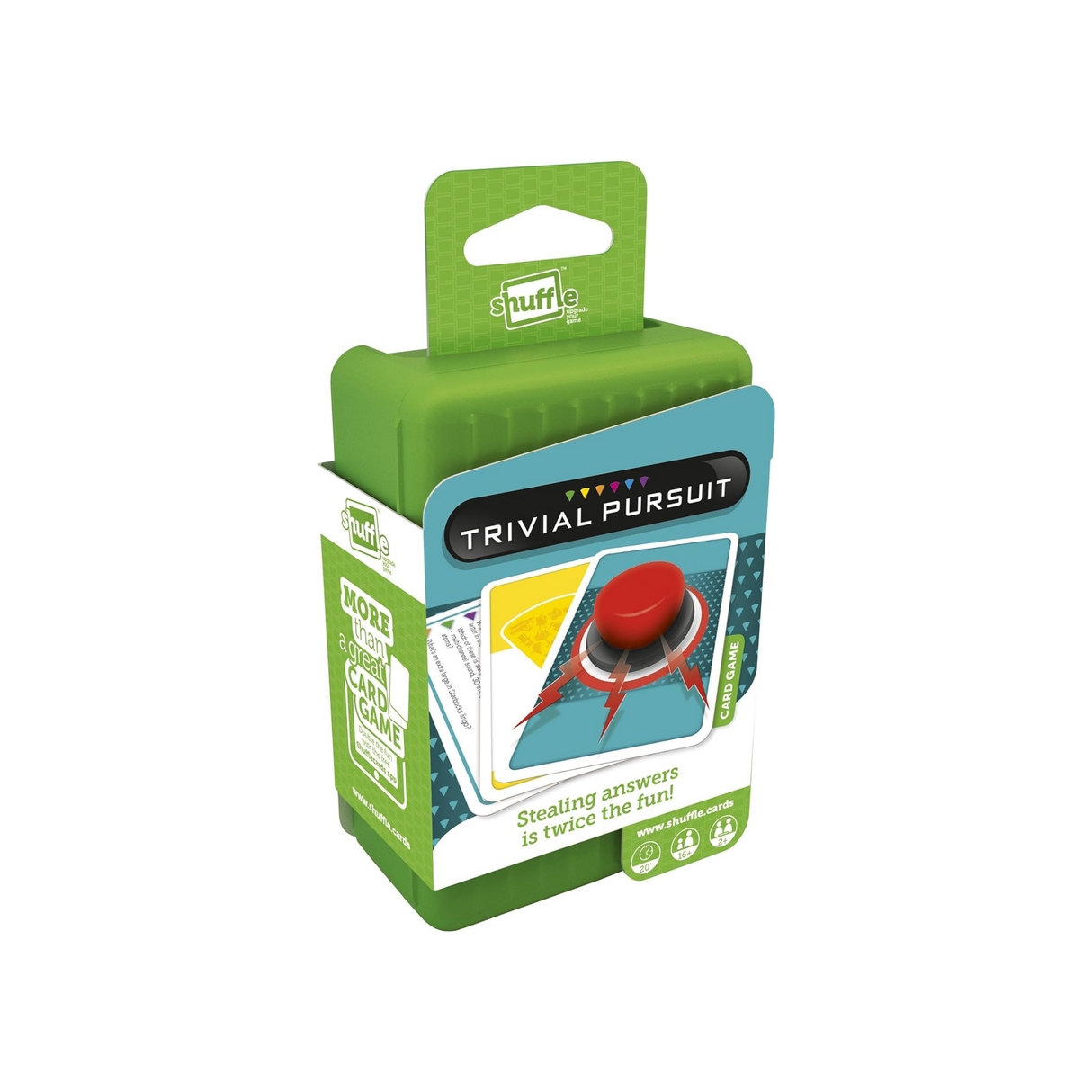 Shuffle Trivial Pursuit Card Game