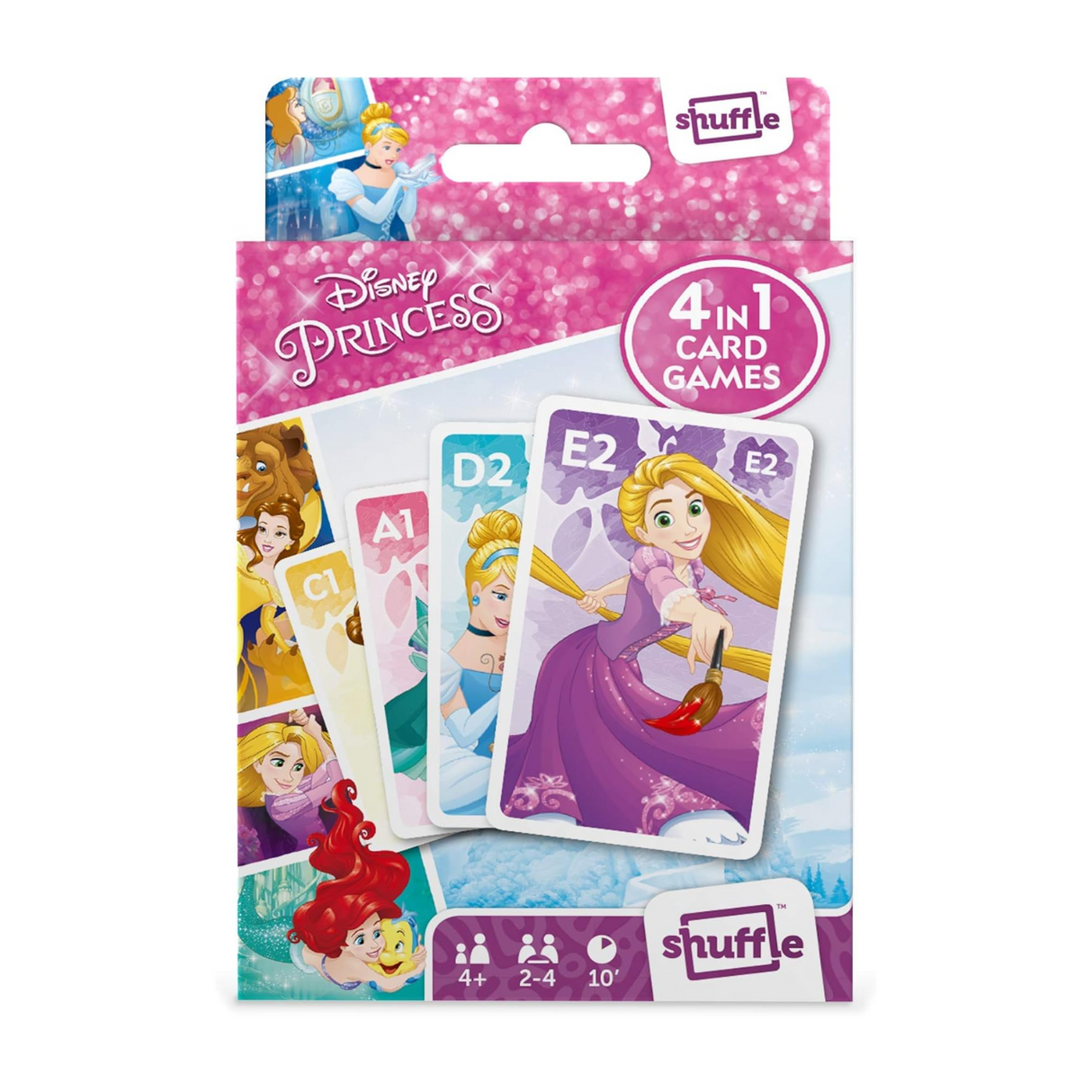 Shuffle Fun 4 In 1 Disney Princess
