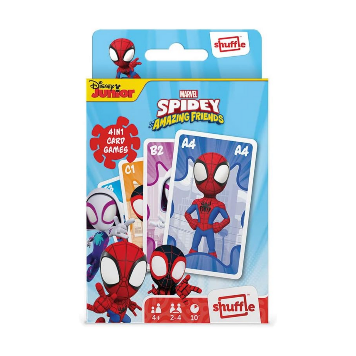Shuffle Fun 4 In 1 Spidey