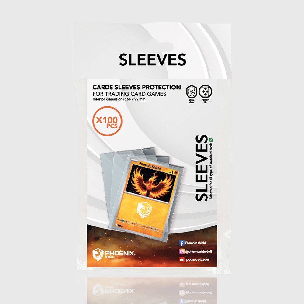 Phoenix Shield Classic Card Sleeves (100 Count)