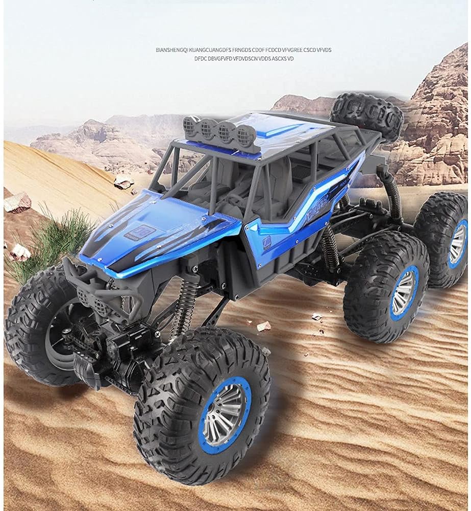 1:8 6-Wheel Drive Remote Control Car – Oversized Off-Road Vehicle