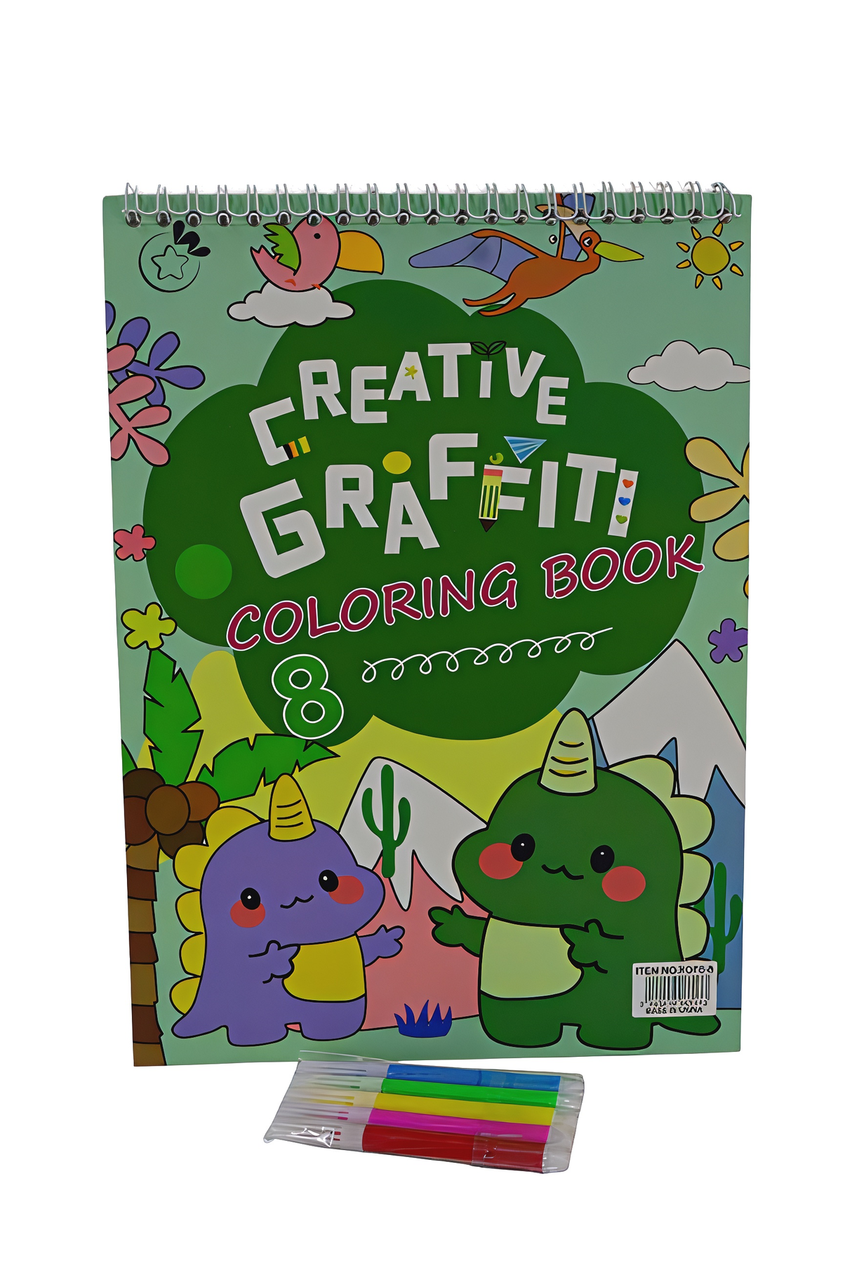 Creative Graffiti Colouring Book (Assorted Designs, Sold as Single)
