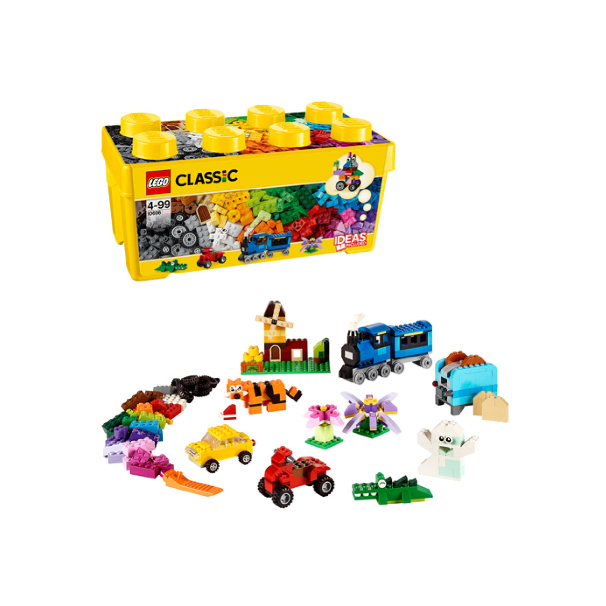 LEGO Classic 10696 Medium Creative Brick Box (484 Pieces)