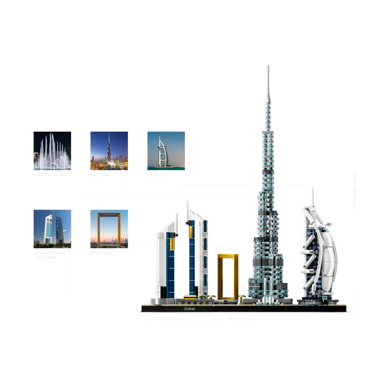 Lego Dubai Architecture #21052