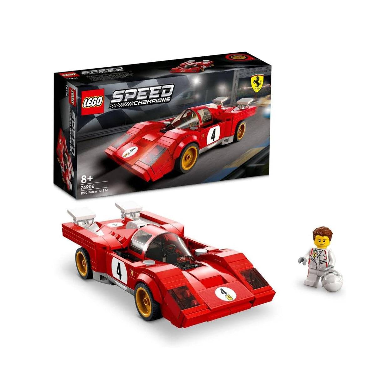 LEGO Speed Champions 1970 Ferrari 512 M Building Set #76906