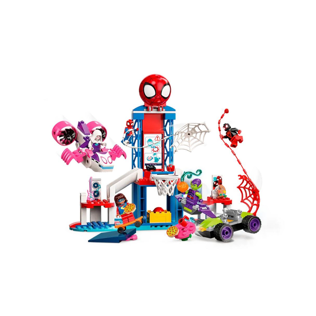 Lego Marvel Spidey Spider-Man Webquarters Hangout #10784