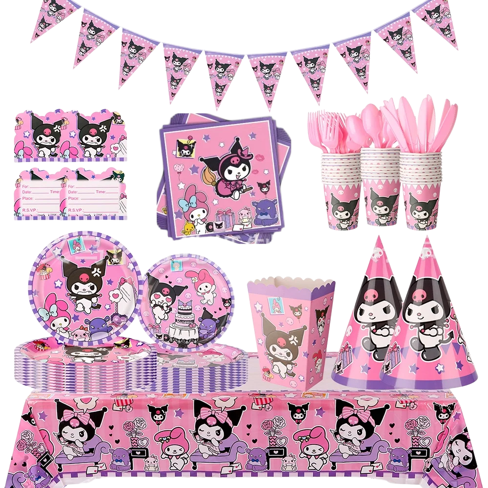 Kurumi Party Set – Pink