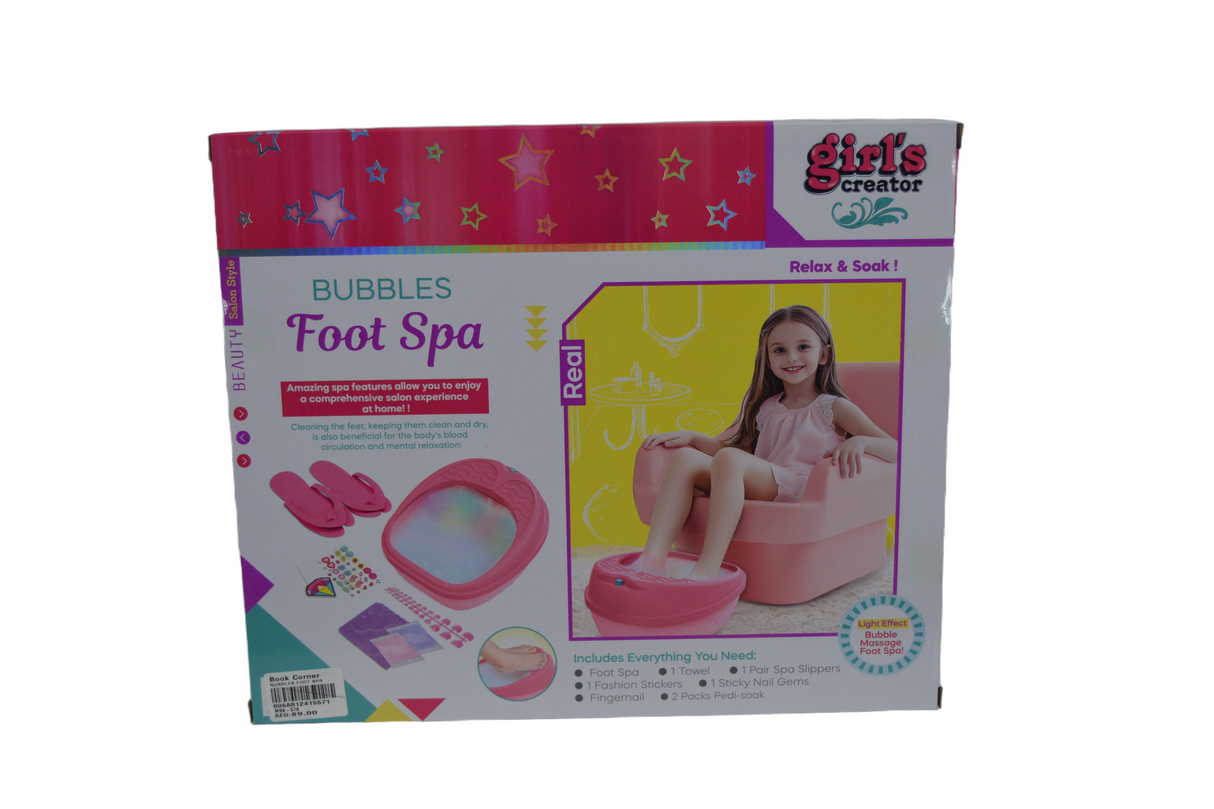 Bubbles Foot Spa Kids Spa Experience