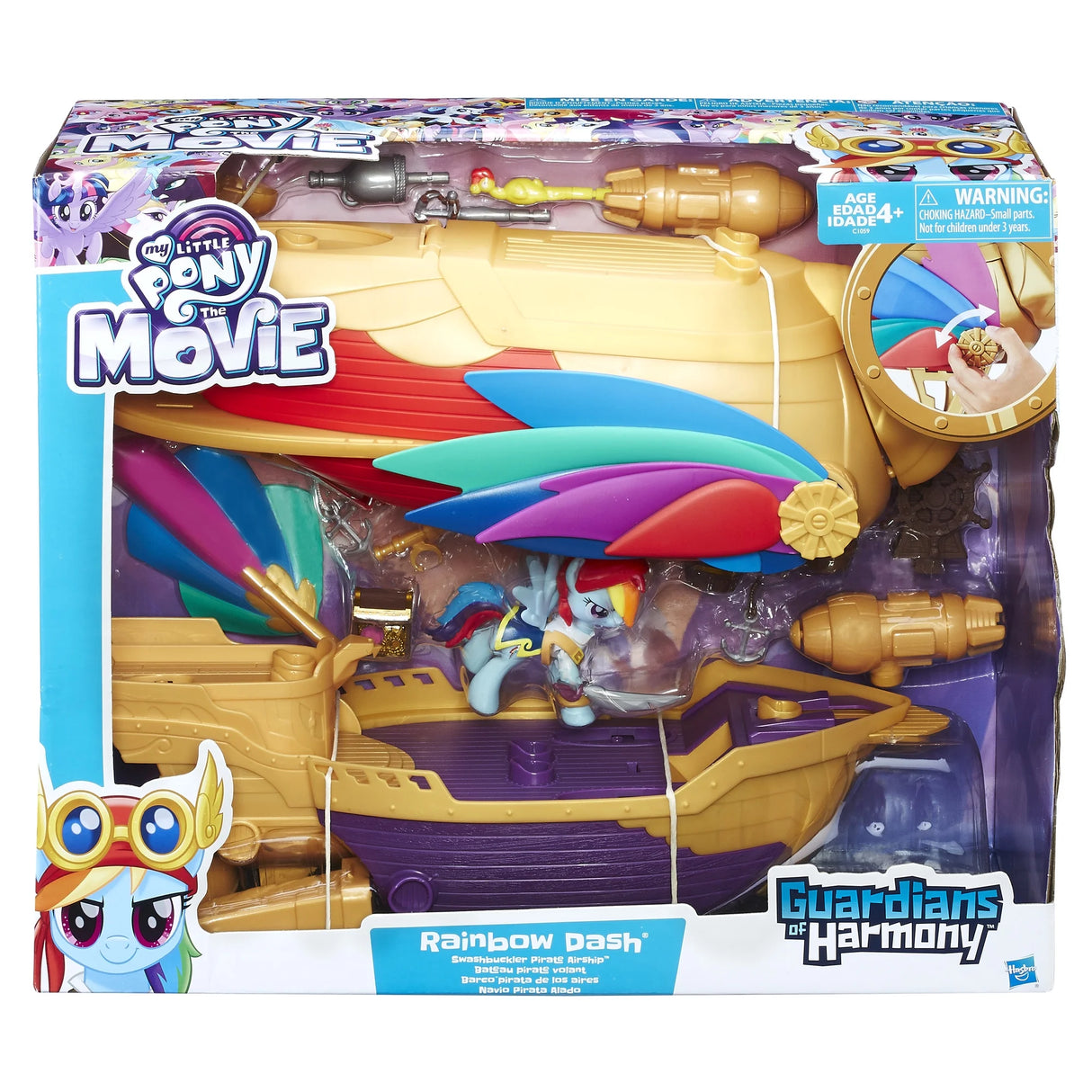 My Little Pony: the Movie Swashbuckler Pirate Airship