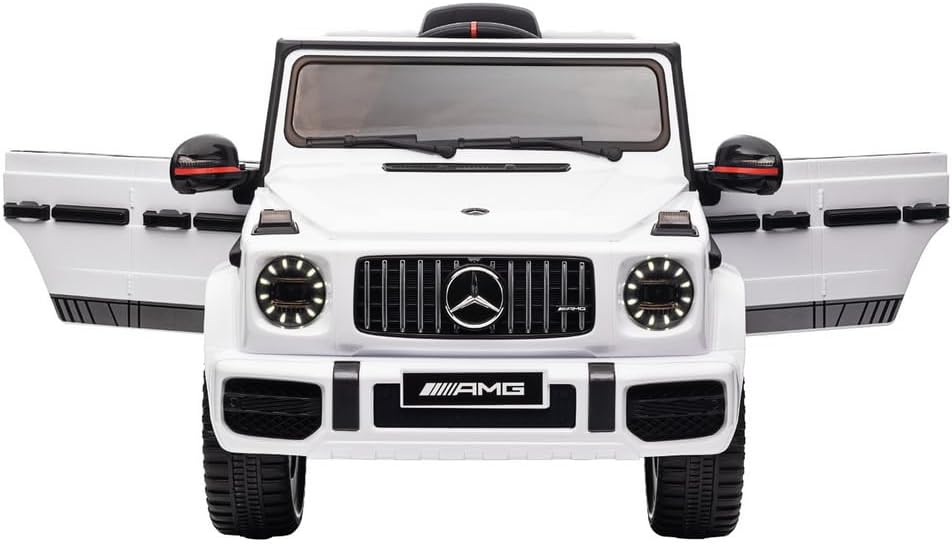 Mercedes G63 Electric Ride On Car– White