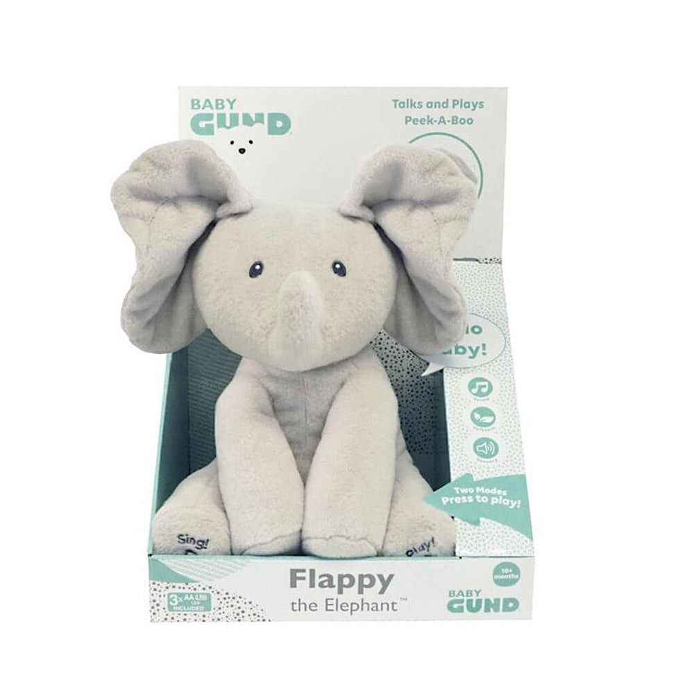 GUND Flappy the Elephant Animated Plush for Babies