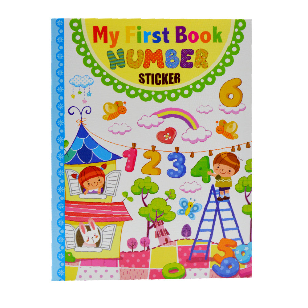 My First Book Number (Sticker)