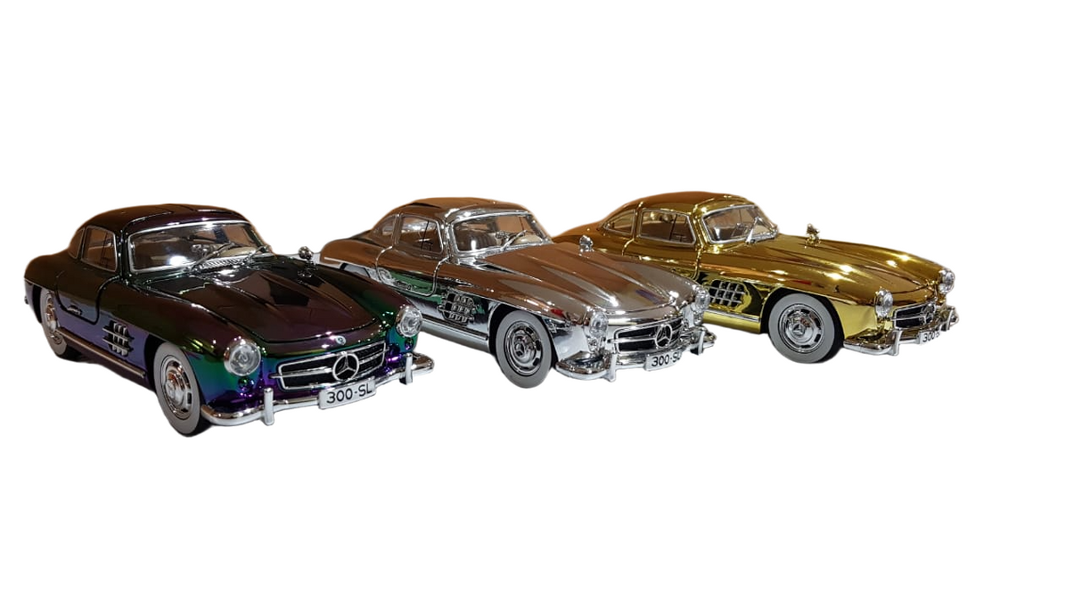 Mercedes-Benz 300 Sl Model 1:24 Scale (3 Assorted Colors, Sold As Single)