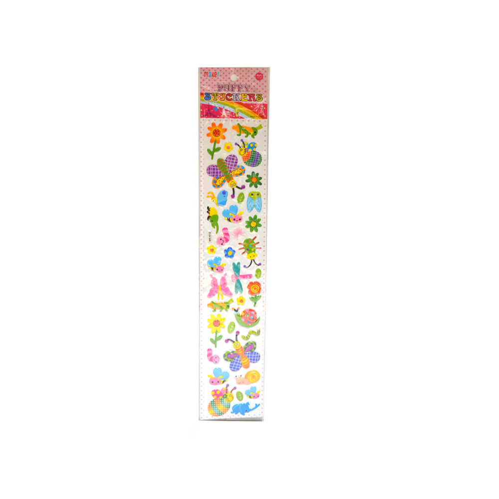 Butterfly Puffy Stickers Assorted Style