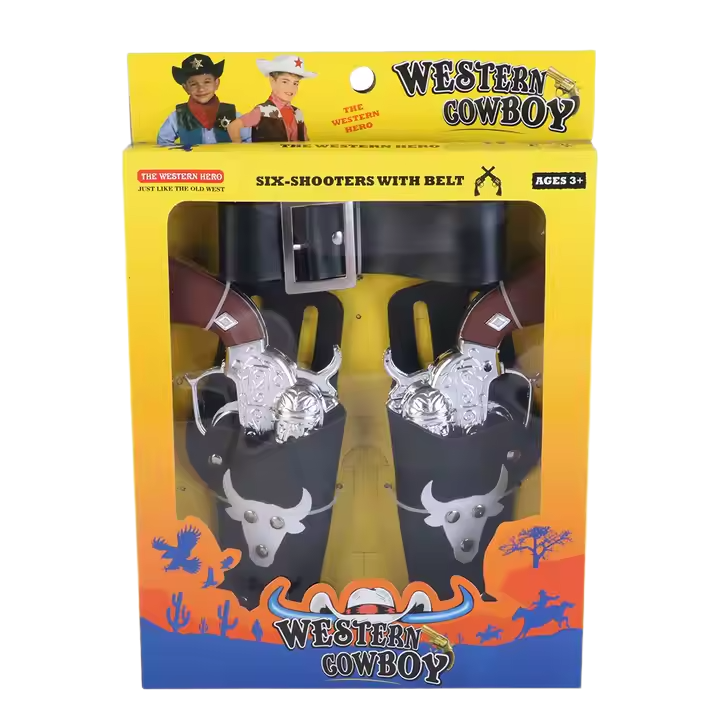 Six Shooter Cowboy Guns for Kids